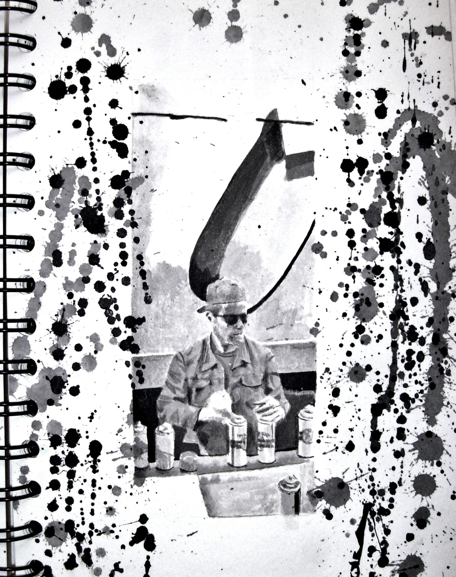 URBAN ART ILLUSTRATION — Acrylic Art